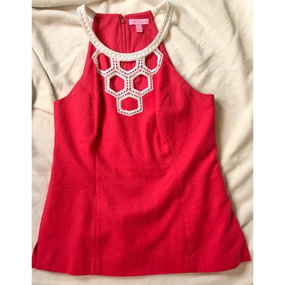 Lilly Pulitzer Coral Blouse